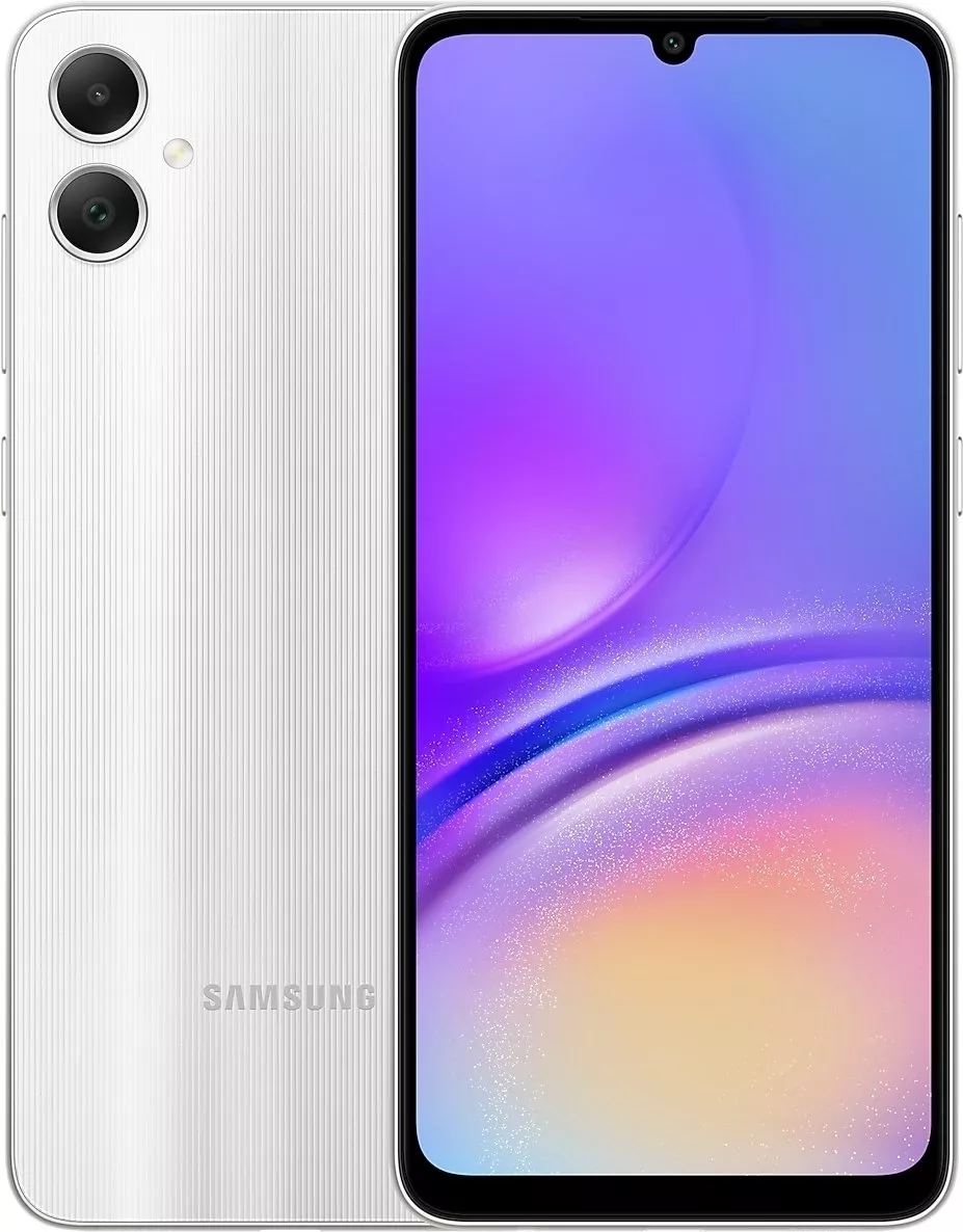 Смартфон Samsung Galaxy A05, 4/64 ГБ, Dual nano SIM, белый